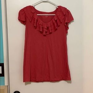 Women’s A. N. A. Maternity Top, Ruffled